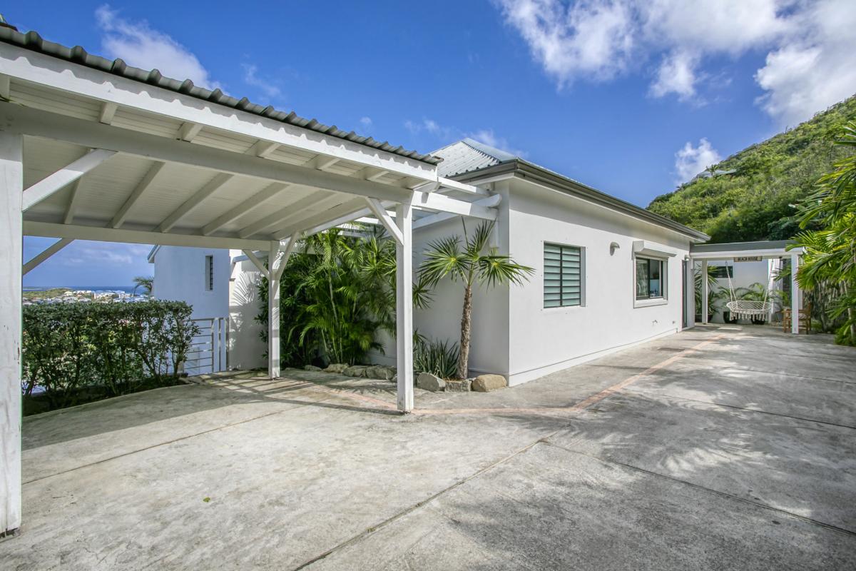 A louer villa vue mer Mont Vernont Saint Martin_ Jardin - 40